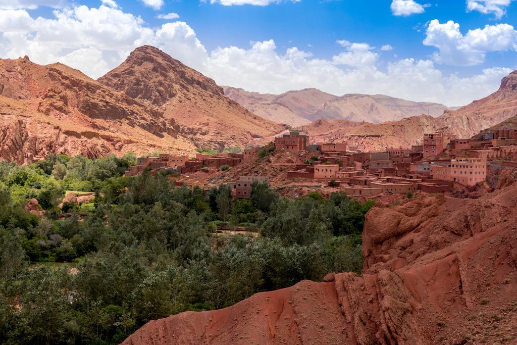 Auberge Des Jardins Du Dades Boumalne Dades Экстерьер фото