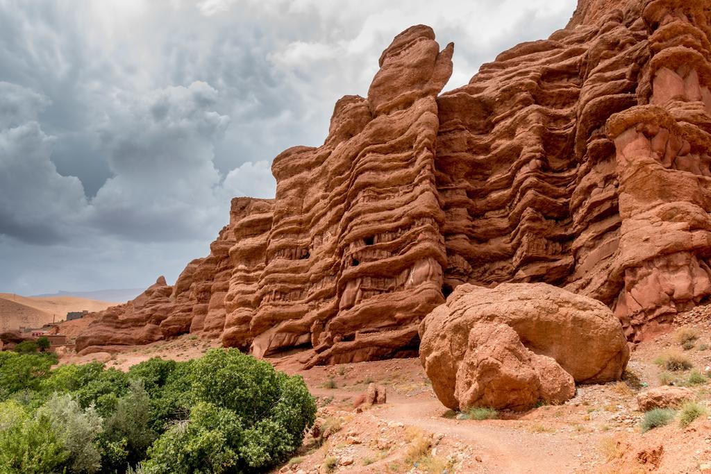 Auberge Des Jardins Du Dades Boumalne Dades Экстерьер фото